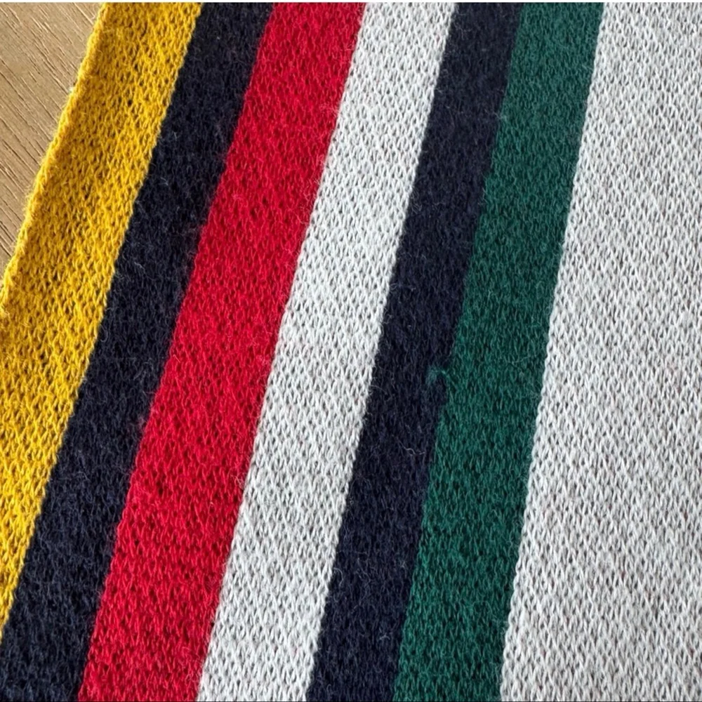 Tommy Hilfiger Blanket Throw White Navy One Size